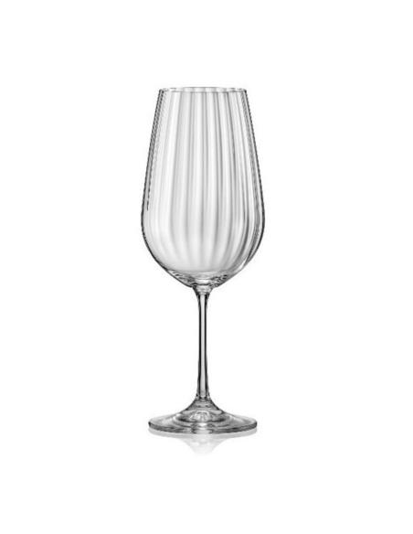 Kieliszki do wina 550ml 6szt Bohemia Waterfall do czerwonego