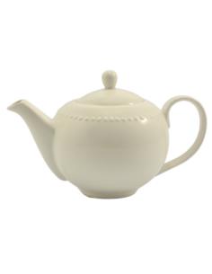 Dzbanek ceramiczny 1,2L Dots biały 8121