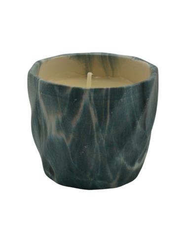 Świeca zapachowa Citronella "Marble" 7,5x6,5cm mix