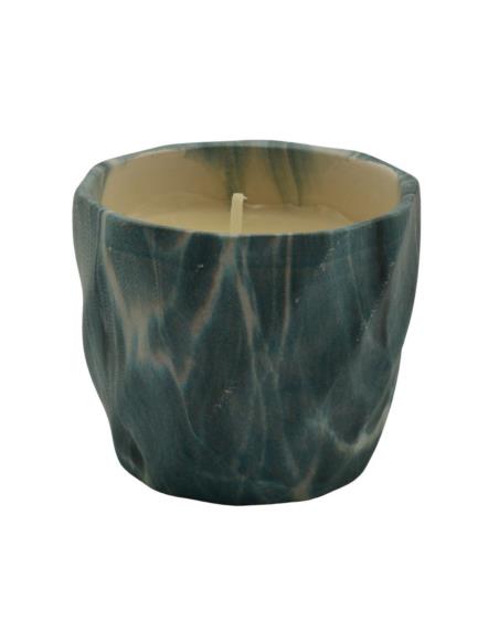 Świeca zapachowa Citronella "Marble" 7,5x6,5cm mix
