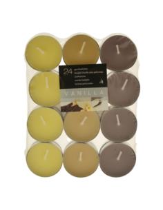 Świeca Tealight Vanilla 24 sztuki