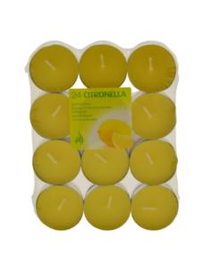 Świeca Tealight Citronella 24 sztuki