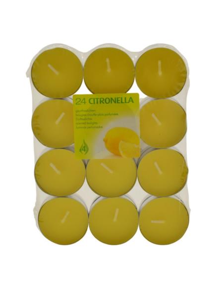 Świeca Tealight Citronella 24 sztuki