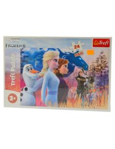 Puzzle 24el Maxi Magiczna wyprawa Frozen II 14298