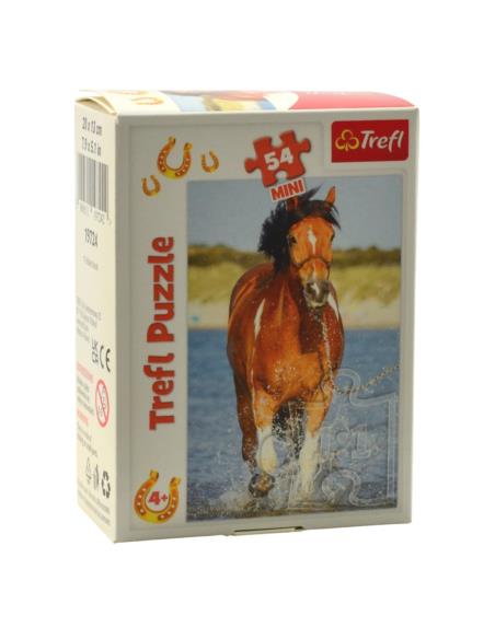 Puzzle 54el Mini Świat koni 19724