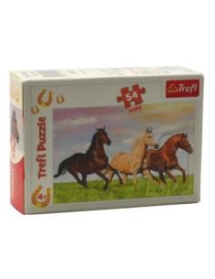 Puzzle 54el Mini Świat koni 19727