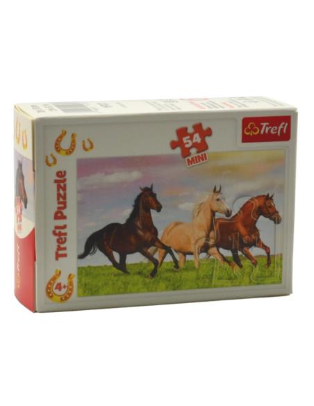Puzzle 54el Mini Świat koni 19727
