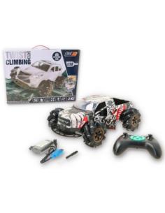 Pojazd terenowy czarno-biały R/C