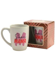Kubek ceramiczny 300ml Dzień Matki "Super Mama"