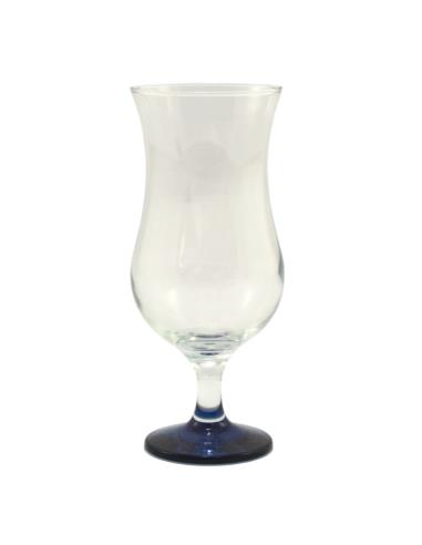 Szklanka do koktajli 420ml dno niebieskie