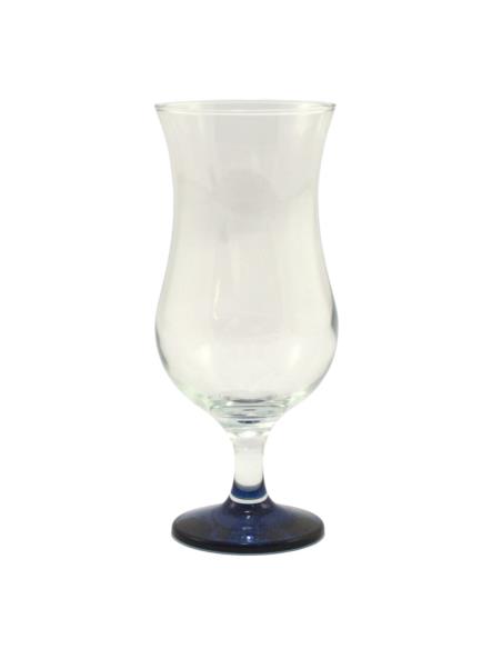 Szklanka do koktajli 420ml dno niebieskie