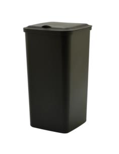 Kosz na śmieci 10L Swing uchylny czarny 203/0000