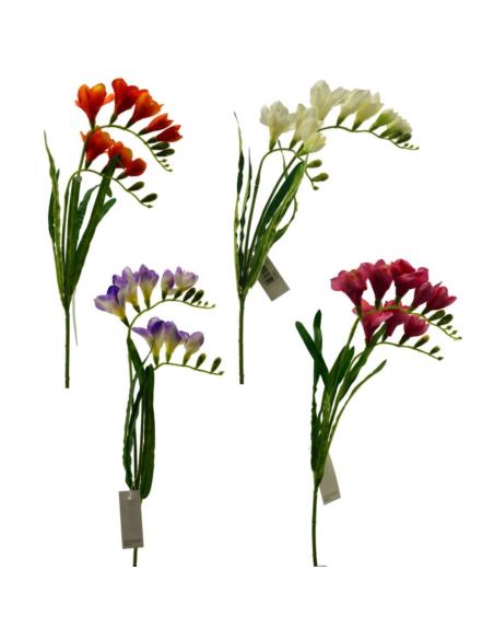 Kwiat sztuczny Frezja 60cm mix