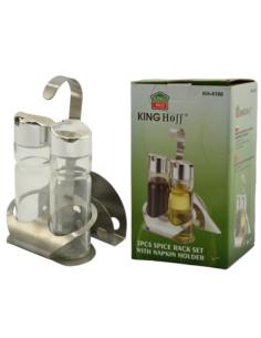 Przyprawniki  3 elementy nierdzewne Kinghoff KH-4166