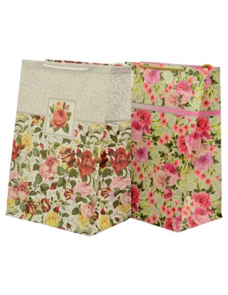 Torebka ozdobna 42x29x18cm T-16L mix