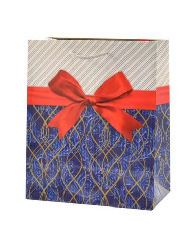 Torebka ozdobna 24x20x11cm T-8L mix