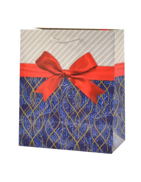 Torebka ozdobna 24x20x11cm T-8L mix