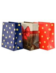 Torebka ozdobna 24x20x11cm T-8L mix 2