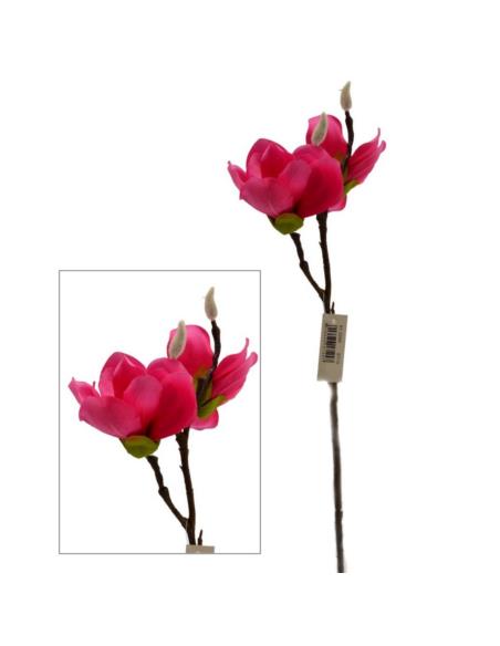 Kwiat sztuczny Magnolia 50cm 07.2049 mix