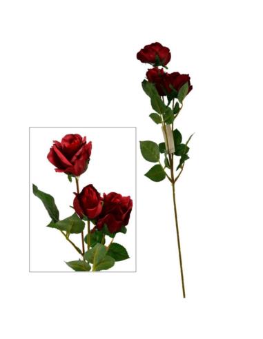 Kwiat sztuczny Róża 67cm 07.3125 mix