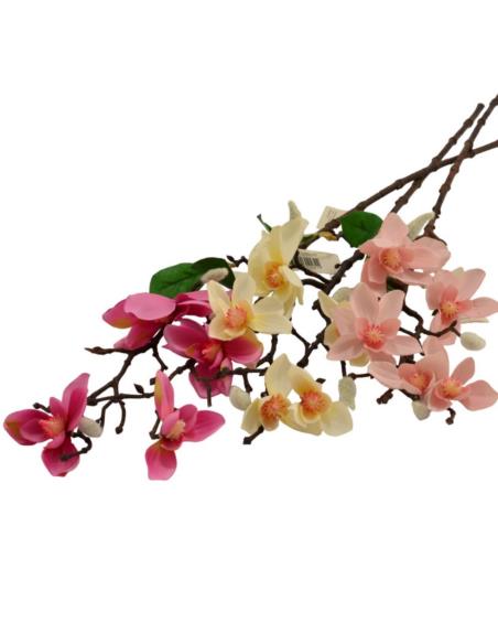 Kwiat sztuczny Magnolia 63cm 07.5766 mix