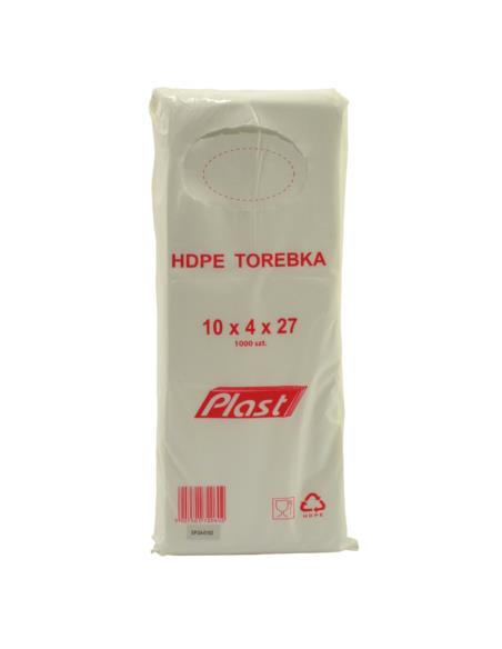 Torebki hdpe 10x4x27cm/1000szt
