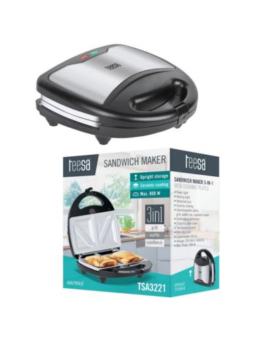 Opiekacz Teesa 800W TSA3221 3w1