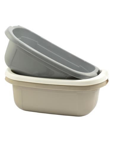 Miska plast. owalna 50L mix
