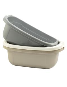 Miska plast. owalna 30L mix