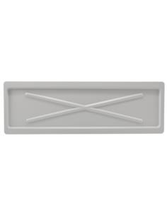 Podstawka pod suszarkę 75x24,7cm biała