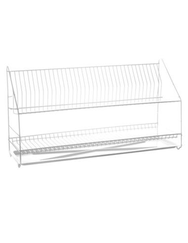 Suszarka do naczyń 2-poziomowa 80cm biała