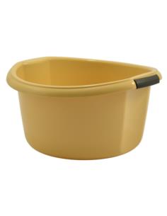 Miska plastikowa Solidna 10L beżowa