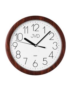 Zegar ścienny 25cm brązowy JVD H612.20