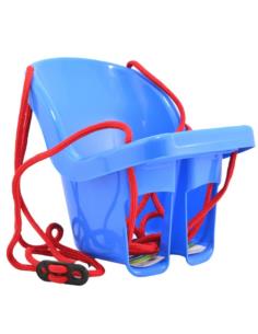 Huśtawka kubełkowa plastikowa niebieska TG-206-120