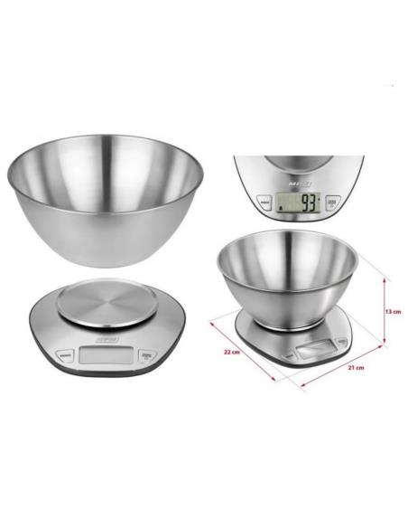 Waga kuchenna do 5kg MPM MWK-05 inox