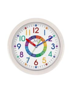 Zegar ścienny 25cm plastikowy JVD HP612.D14