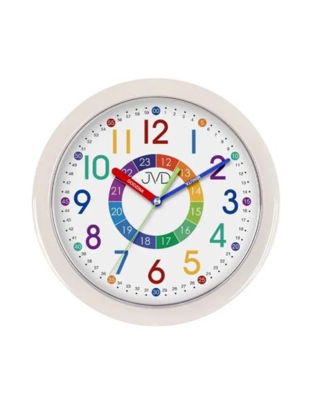 Zegar ścienny 25cm plastikowy JVD HP612.D14