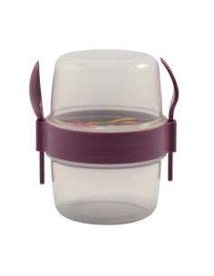 Pojemnik plastikowy 800ml Musli 2w1 mix 2