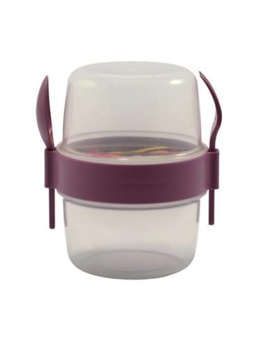Pojemnik plastikowy 800ml Musli 2w1 mix
