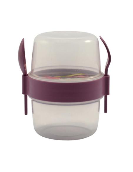 Pojemnik plastikowy 800ml Musli 2w1 mix