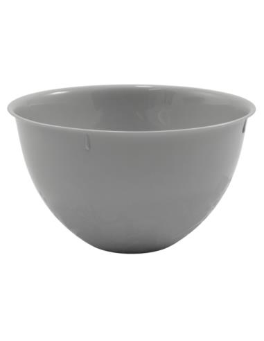 Miska plastikowa  5,0L 27cm Liść szara