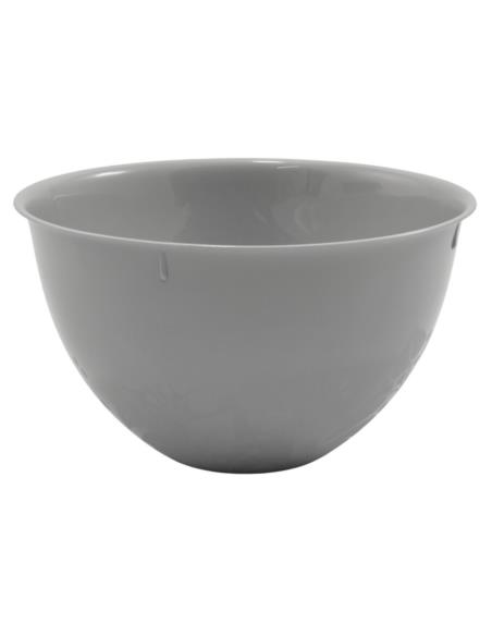 Miska plastikowa  5,0L 27cm Liść szara