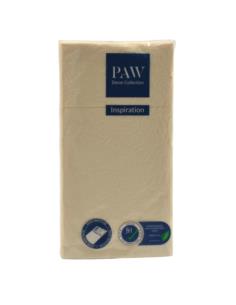 Serwetki 40x40cm na sztućce tłoczone szampan SDP102601