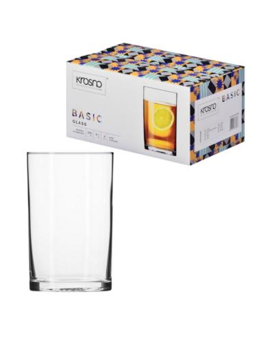 Szklanki 250ml 6szt Krosno Basic