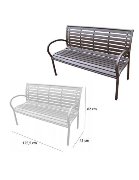 Ławka do ogrodu MEB5842 125x60x80cm