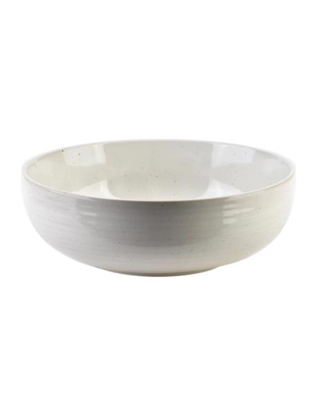 Salaterka ceramiczna 16,5cm Nature biała 500ml