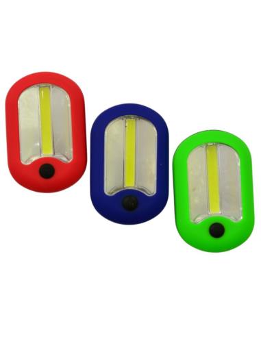 Latarka LED z haczykiem 1069 mix