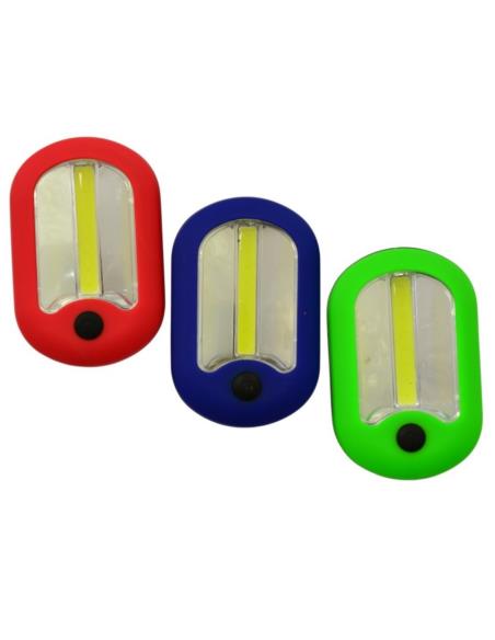 Latarka LED z haczykiem 1069 mix