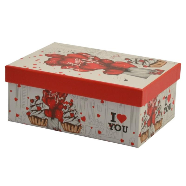 Pudełko ozdobne 20x14x9cm Love