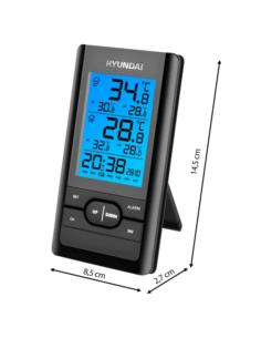 Stacja meteo Hyundai WS1070 black